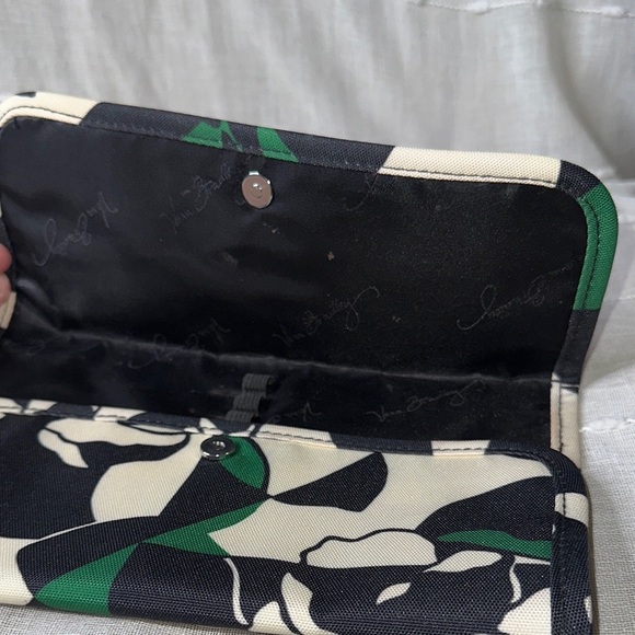 Vera Bradley Imperial Rose Pattern Tri-Fold Style Makeup Brush Travel Case NWOT - Picture 11 of 12